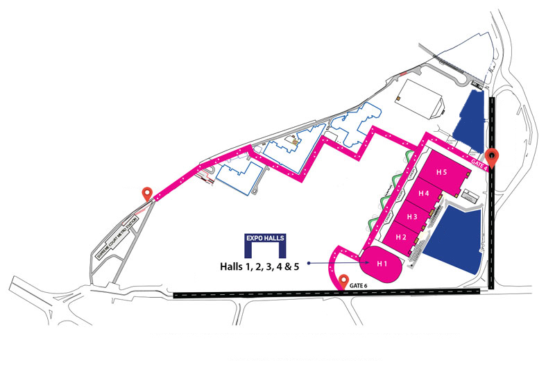 Parking Layout Pragati Maidan